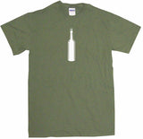 Vintage Wine Bottle Logo Men's & Women's Tee Shirt OR Hoodie Sweat