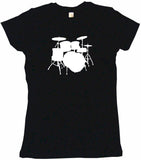 Drum Set Logo Drumset Tee Shirt OR Hoodie Sweat