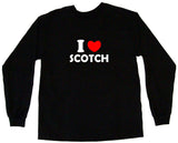 I Heart Love Scotch Men's & Women's Tee Shirt OR Hoodie Sweat