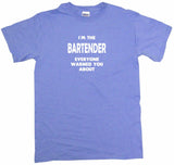 I'm The Bartender Everyone Has Warned You About Men's & Women's Tee Shirt OR Hoodie Sweat