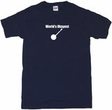World's Okayest Banjo Logo Tee Shirt OR Hoodie Sweat