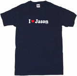 I Heart Love Jason Tee Shirt OR Hoodie Sweat
