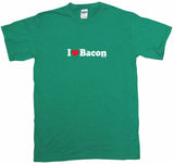 I Heart Love Bacon Tee Shirt OR Hoodie Sweat