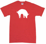 Pig Silhouette BBQ Style Logo Tee Shirt OR Hoodie Sweat
