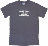 Clarinet Player Looking For Groupies Kids Tee Shirt