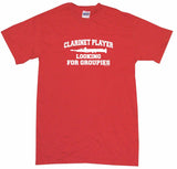 Clarinet Player Looking For Groupies Kids Tee Shirt