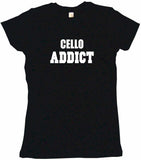 Cello Addict Tee Shirt OR Hoodie Sweat