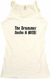 The Drummer Needs a Beer Men's & Women's Tee Shirt OR Hoodie Sweat