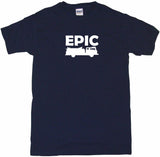 Epic Fire Truck Silhouette Tee Shirt OR Hoodie Sweat