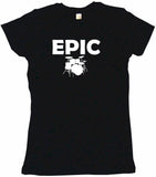 Epic Drum Set Logo Tee Shirt OR Hoodie Sweat