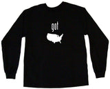 Got USA United States Country Silhouette Tee Shirt OR Hoodie Sweat
