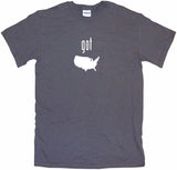 Got USA United States Country Silhouette Tee Shirt OR Hoodie Sweat