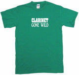 Clarinet Gone Wild Men's Tee Shirt