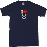 I Heart Love Pinball Bumper Logo Tee Shirt OR Hoodie Sweat