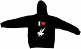 I Heart Love Pegasus Horse Logo Tee Shirt OR Hoodie Sweat