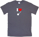 I Heart Love Banjo Logo Tee Shirt OR Hoodie Sweat