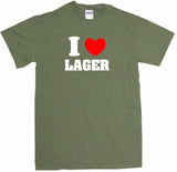 I Heart Love Lager Men's & Women's Tee Shirt OR Hoodie Sweat