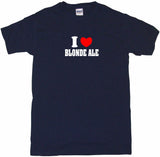 I Heart Love Blonde Ale Men's & Women's Tee Shirt OR Hoodie Sweat