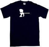 Paintball Gun Silhouette Logo Tee Shirt OR Hoodie Sweat