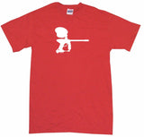 Paintball Gun Silhouette Logo Tee Shirt OR Hoodie Sweat