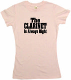 The Clarinet is Always Right Women's Petite Tee Shirt