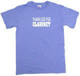 Thank God For Clarinet Women's Regular Fit Tee Shirt