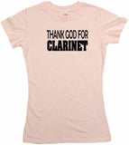 Thank God For Clarinet Women's Petite Tee Shirt
